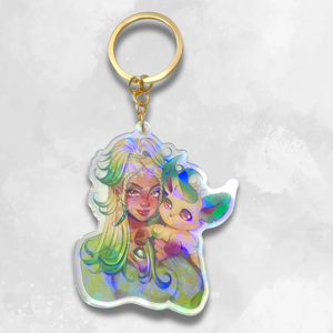 Leafeon PokéDoll Keychain