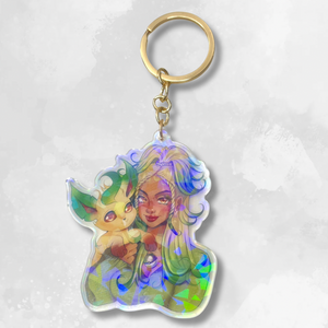 Leafeon PokéDoll Keychain