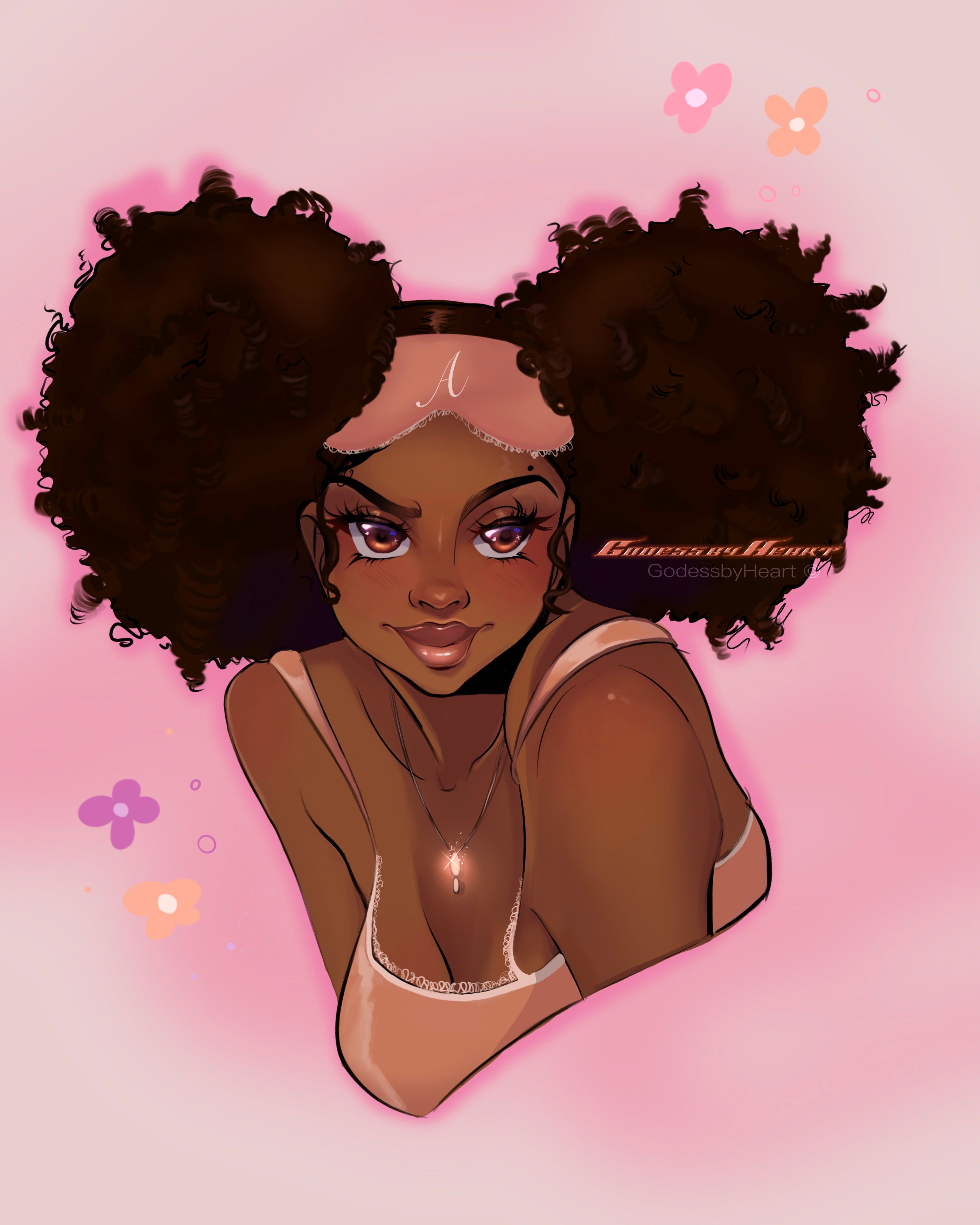 Dreamy Eyes, Sleepy Lullabies Art Print